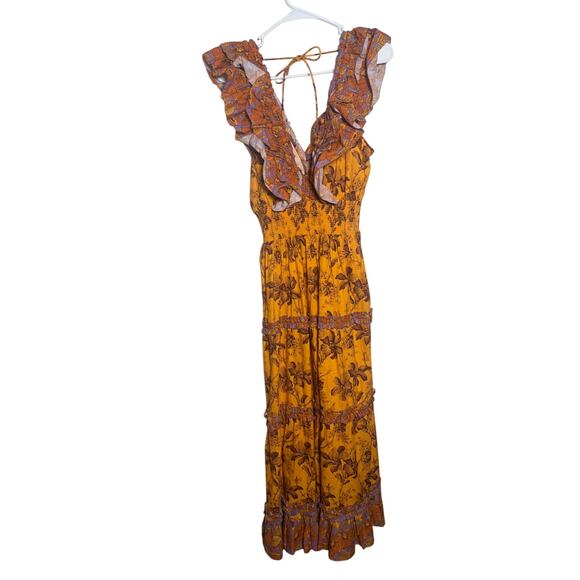Love the Label Azalea Ruffled Midi Dress Sz. XS - Picture 6 of 6